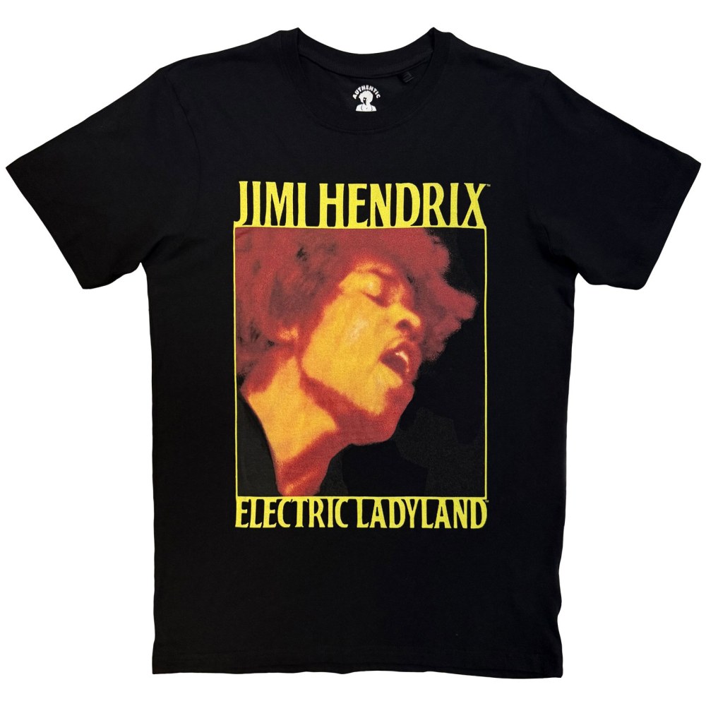 Jimi Hendrix - Electric Ladyland Heren Tshirt - Zwart